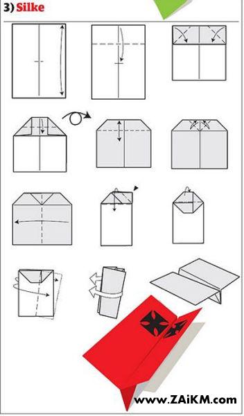 折纸飞机的十二种方法[图1]