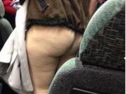 公交上遇到奇葩的裤子